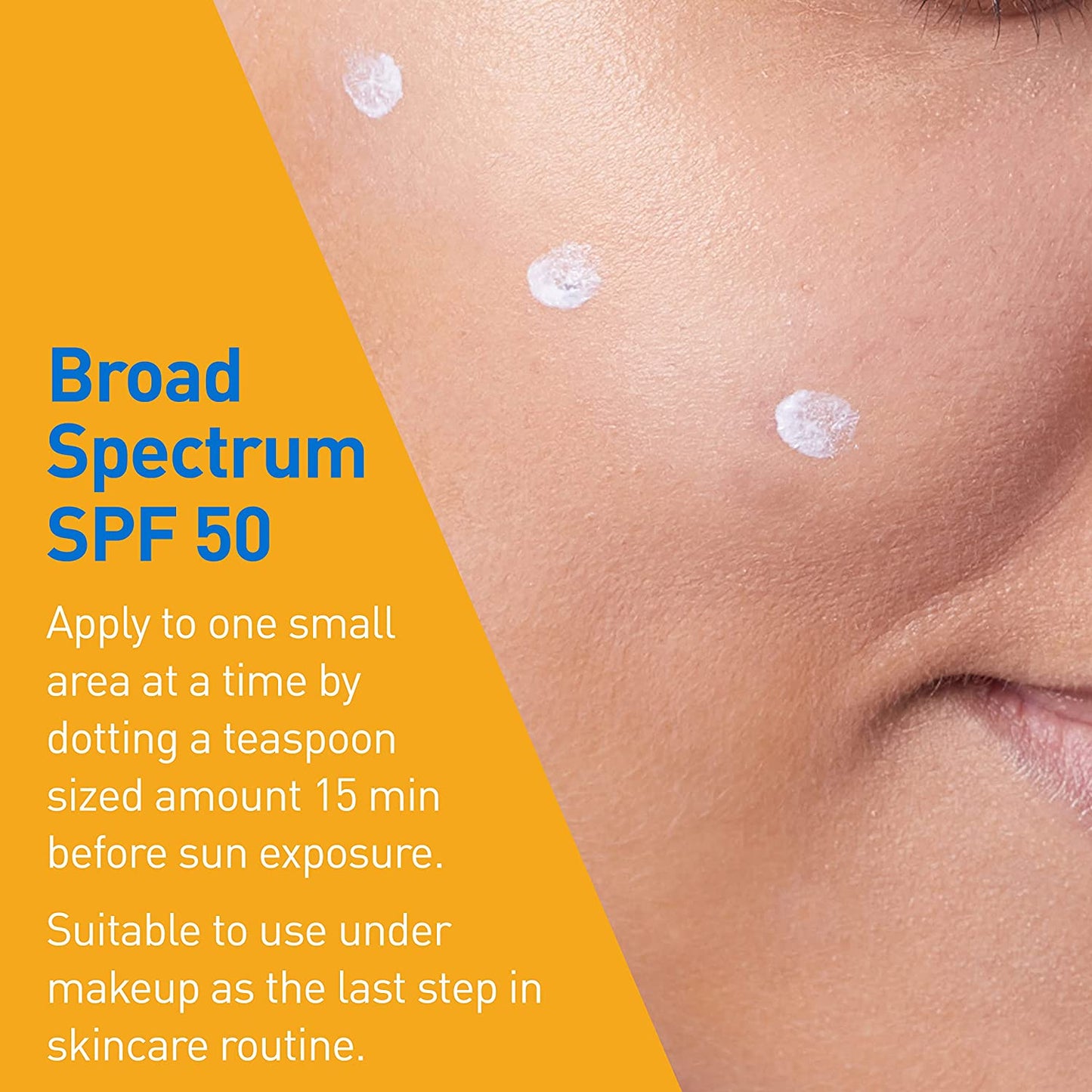 Face sunscreen 50SPF, 40ml