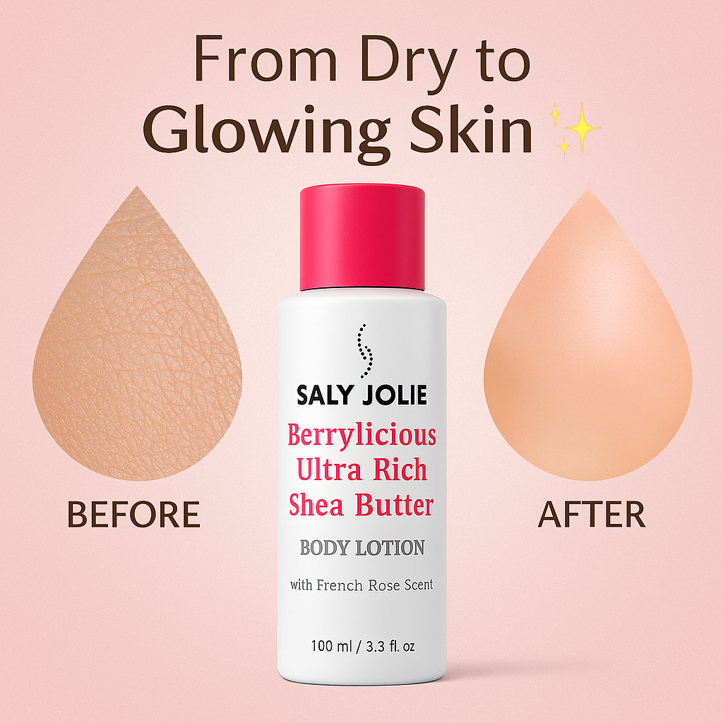 Berrylicious Ultra Rich Body Lotion with Shea Butter, 100ml