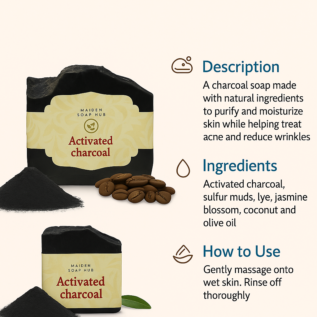 Activated Charcoal Soap