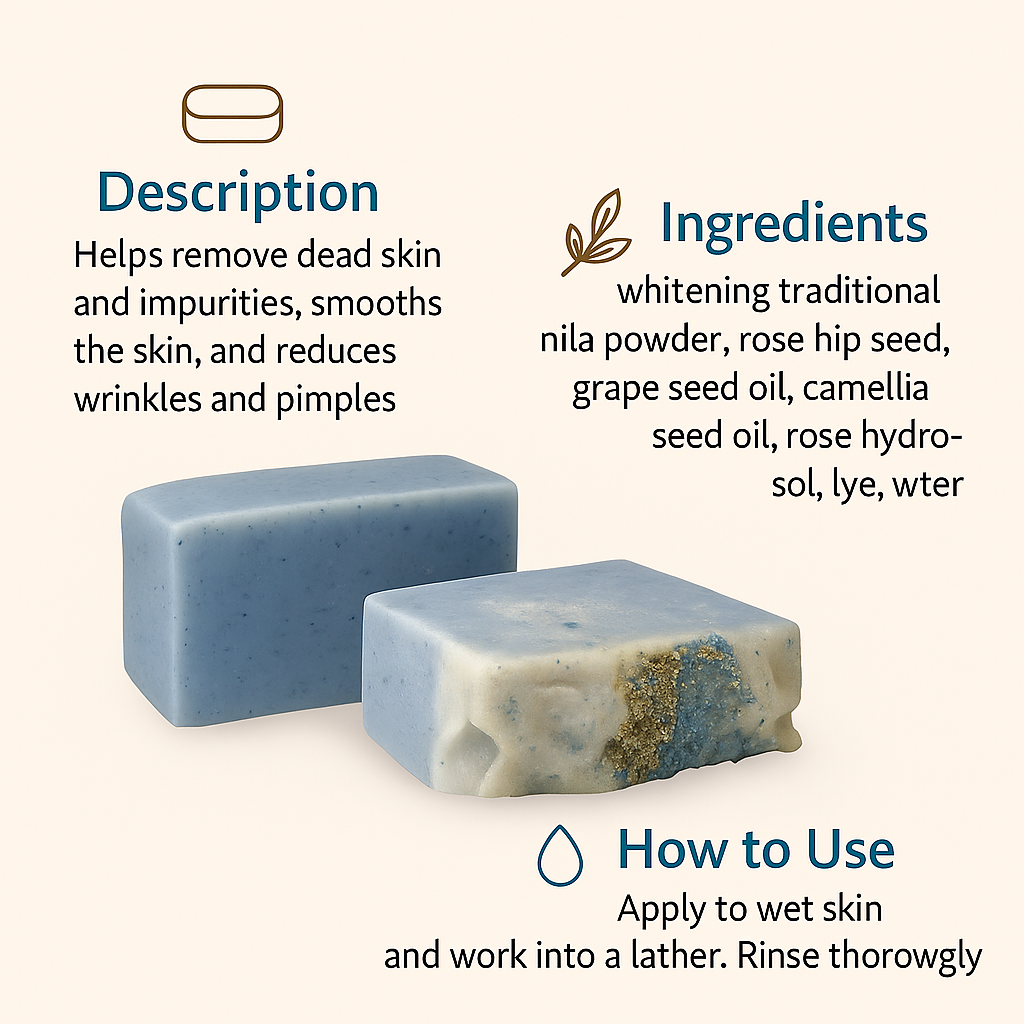 Blue Nila  Soap Bar