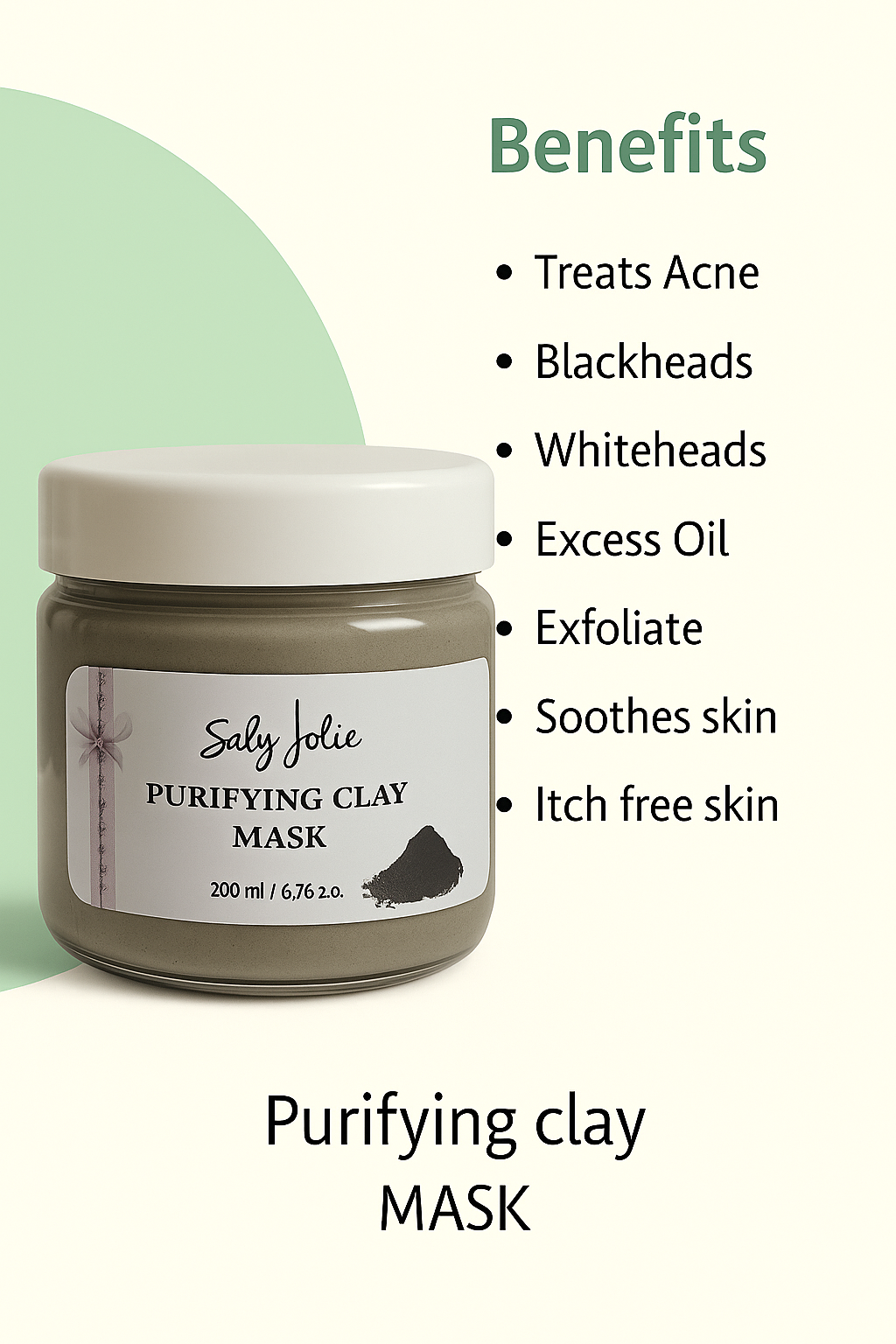 Clay Mask with vitamins
