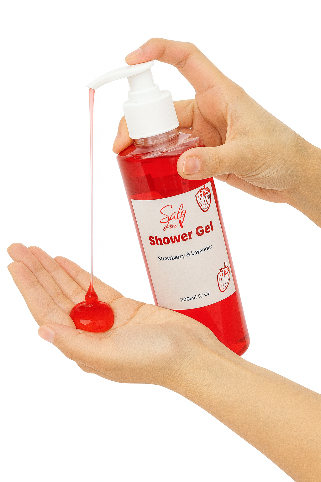 جل الاستحمام الطبيعي بالزيوت