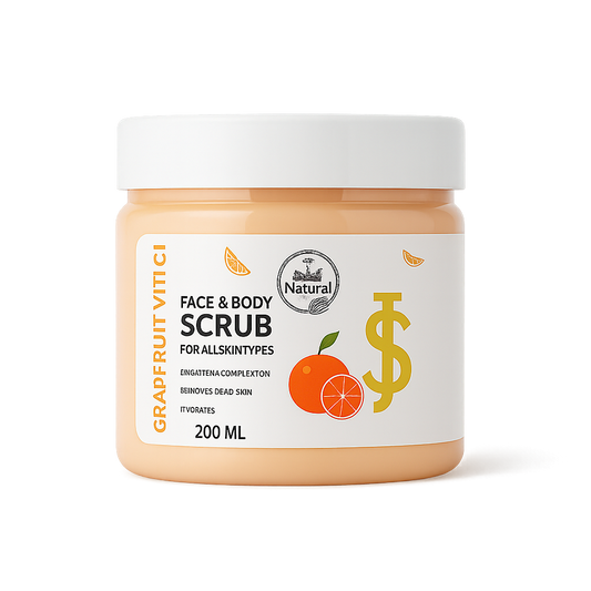 Crystal Grapefruit scrub, 200ml