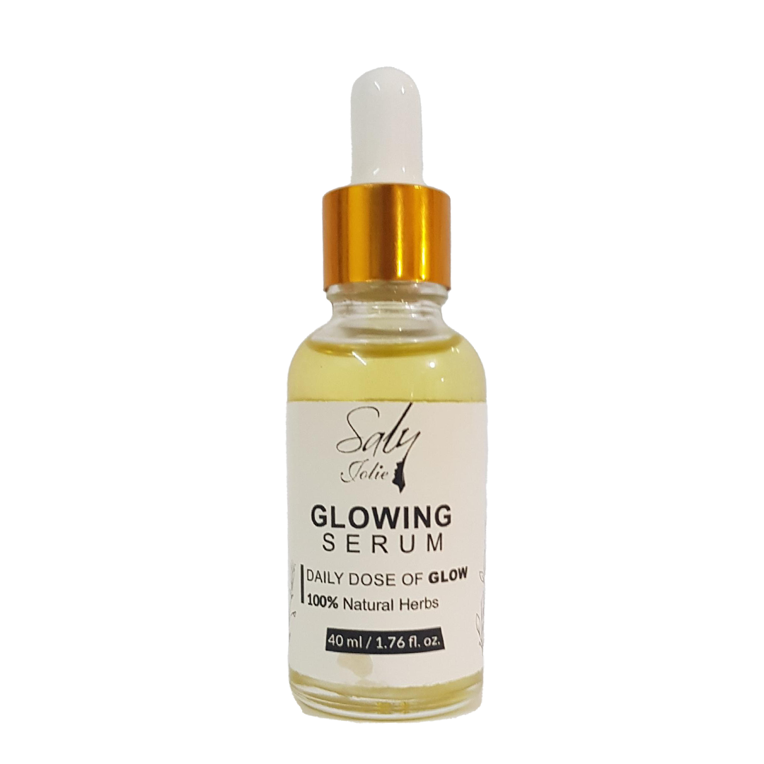 Organic Glowing Collagen and Vitamins Serum for the face and neck, quickly absorbed