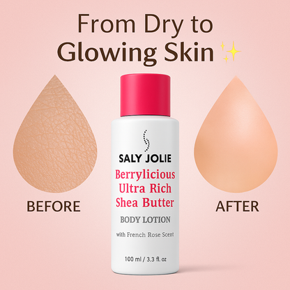 Berrylicious Ultra Rich Body Lotion with Shea Butter, 100ml