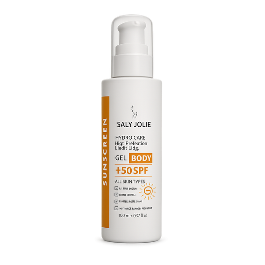 Body Sunscreen Gel 50SPF, 100ml
