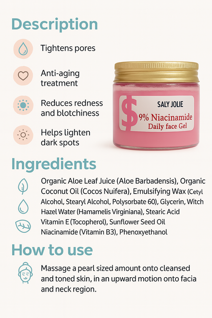 9% Niacinamide Vitamin B3 Cream 150gm