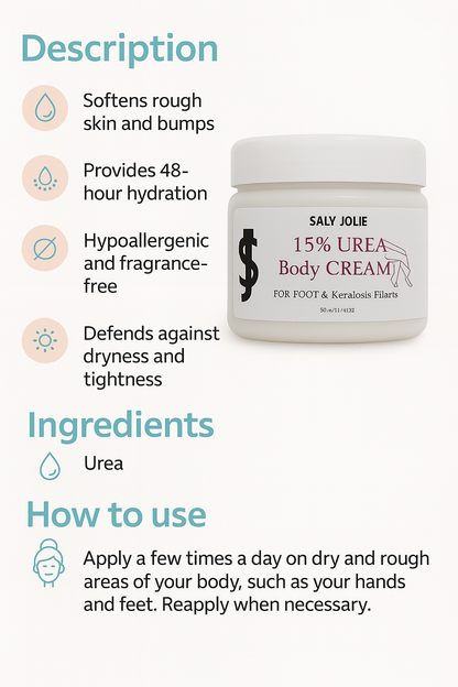 15% UREA CREAM  Keratosis Pilaris