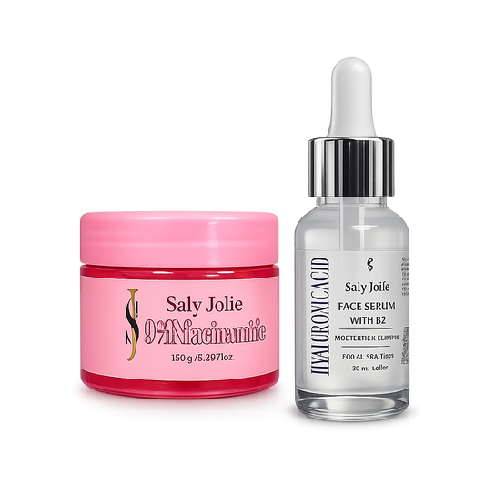 Complete Hydration Routine - Hyaluronic Acid Serum & Niacinamide Cream Bundle