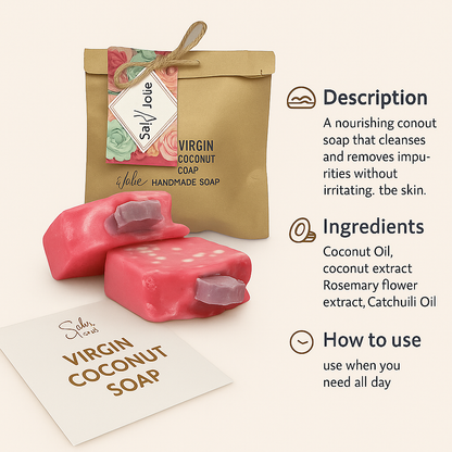 Virgin Coconut Soap Bar