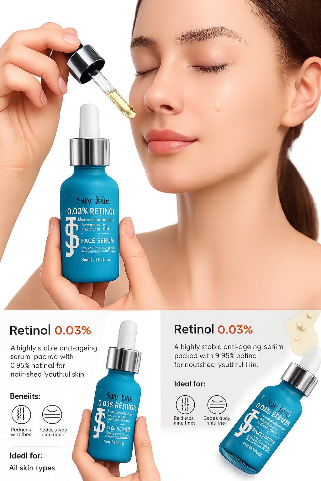 Retinol oily Serum 0.03% 30ml/ oily serum