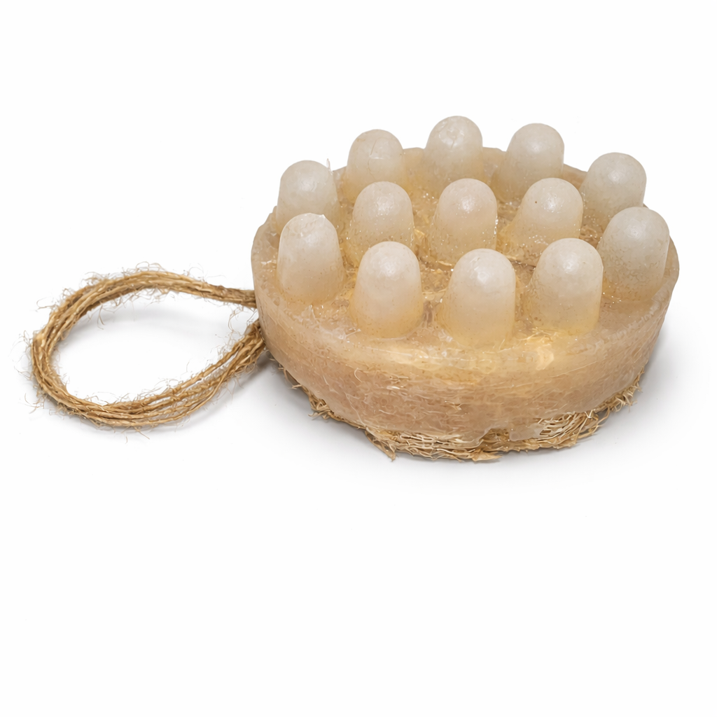 Honey Glow Exfoliating Soap with Natural Loofah