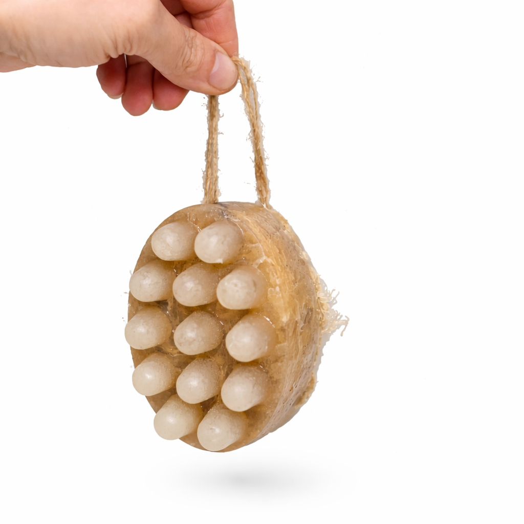 Honey Glow Exfoliating Soap with Natural Loofah
