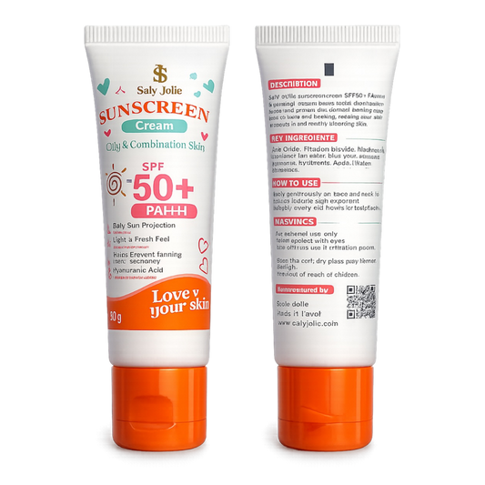 Normal/dry Face sunscreen 50SPF, 40ml