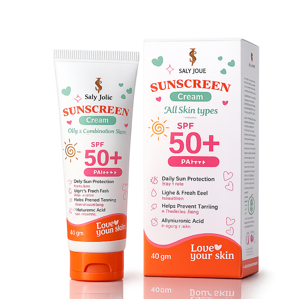 Normal/dry Face sunscreen 50SPF, 40ml