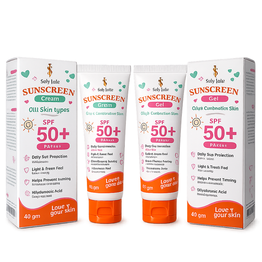 FACE sunscreen SET for all family 50 SPF