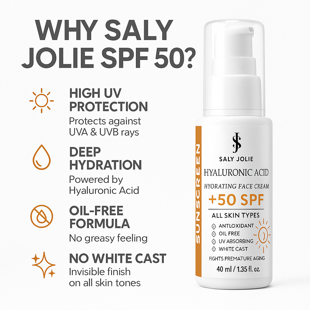 Face sunscreen 50SPF, 40ml