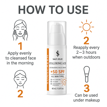 Face sunscreen 50SPF, 40ml