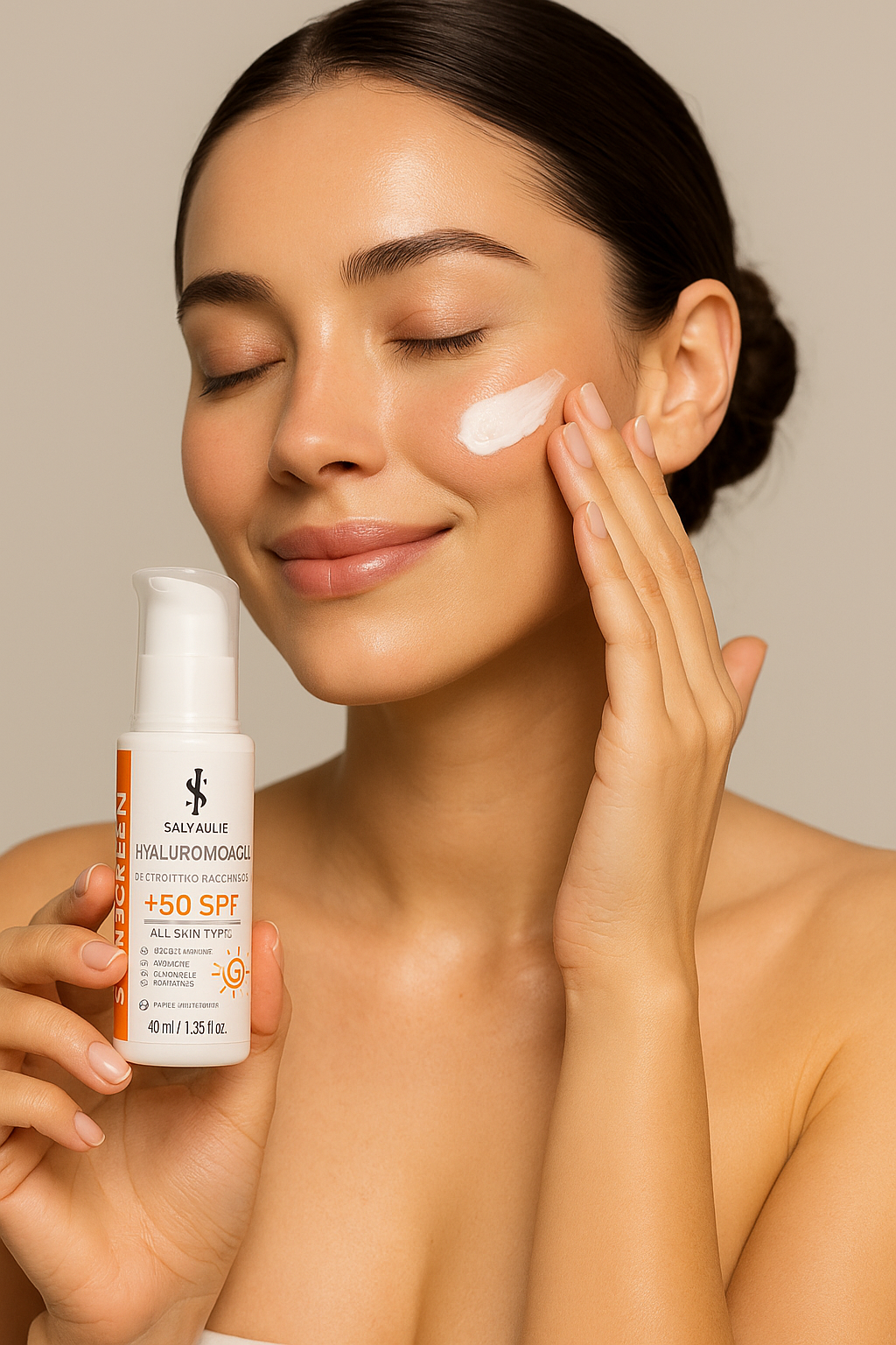 Face sunscreen 50SPF, 40ml