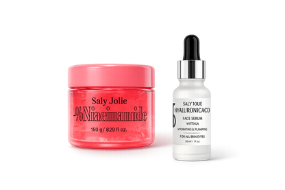 Complete Hydration Routine - Hyaluronic Acid Serum & Niacinamide Cream Bundle