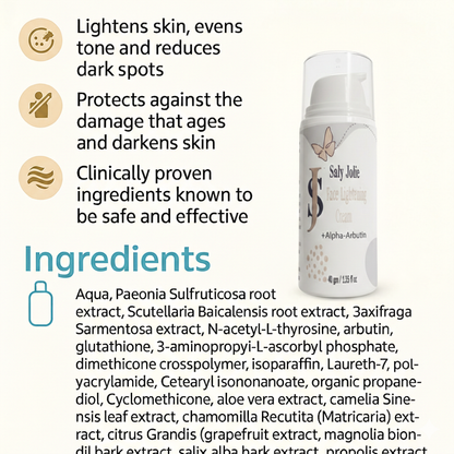 Saly Snow  face whitening, 40ml