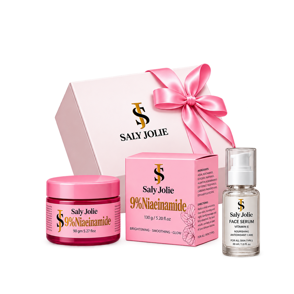 Complete Hydration Routine - Hyaluronic Acid Serum & Niacinamide Cream Bundle
