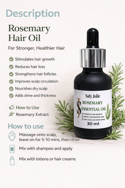 مستخلص إكليل الجبل النقي لجذور الشعر