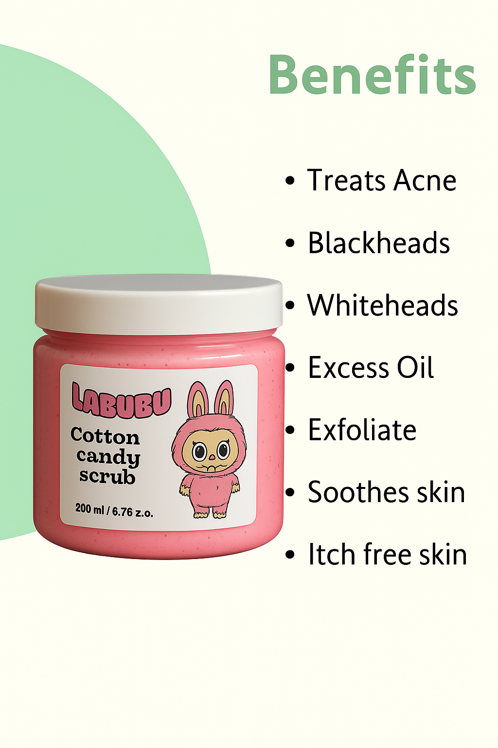 Labubu scrub