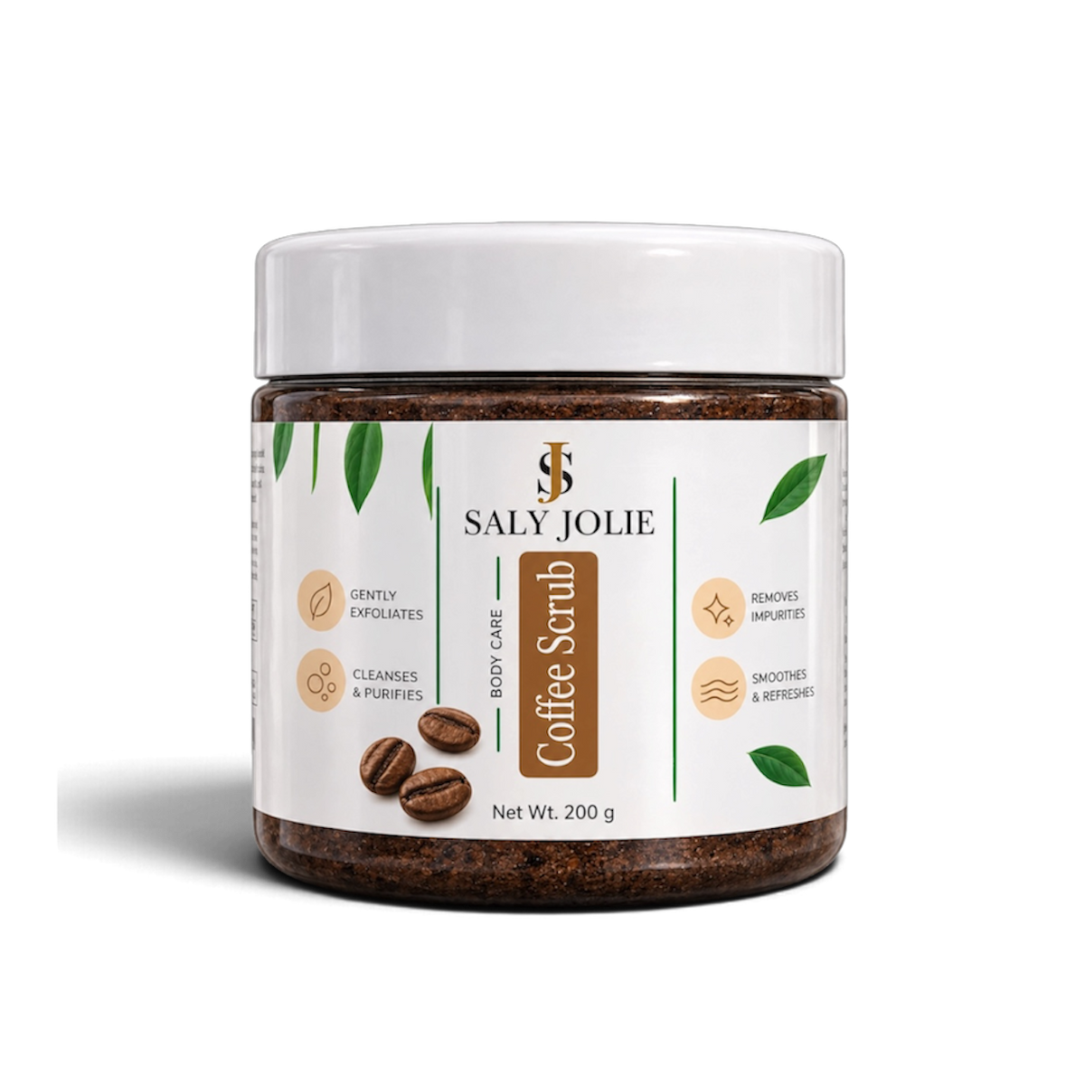 PURE Arabica Coffee Scrub, 200ml