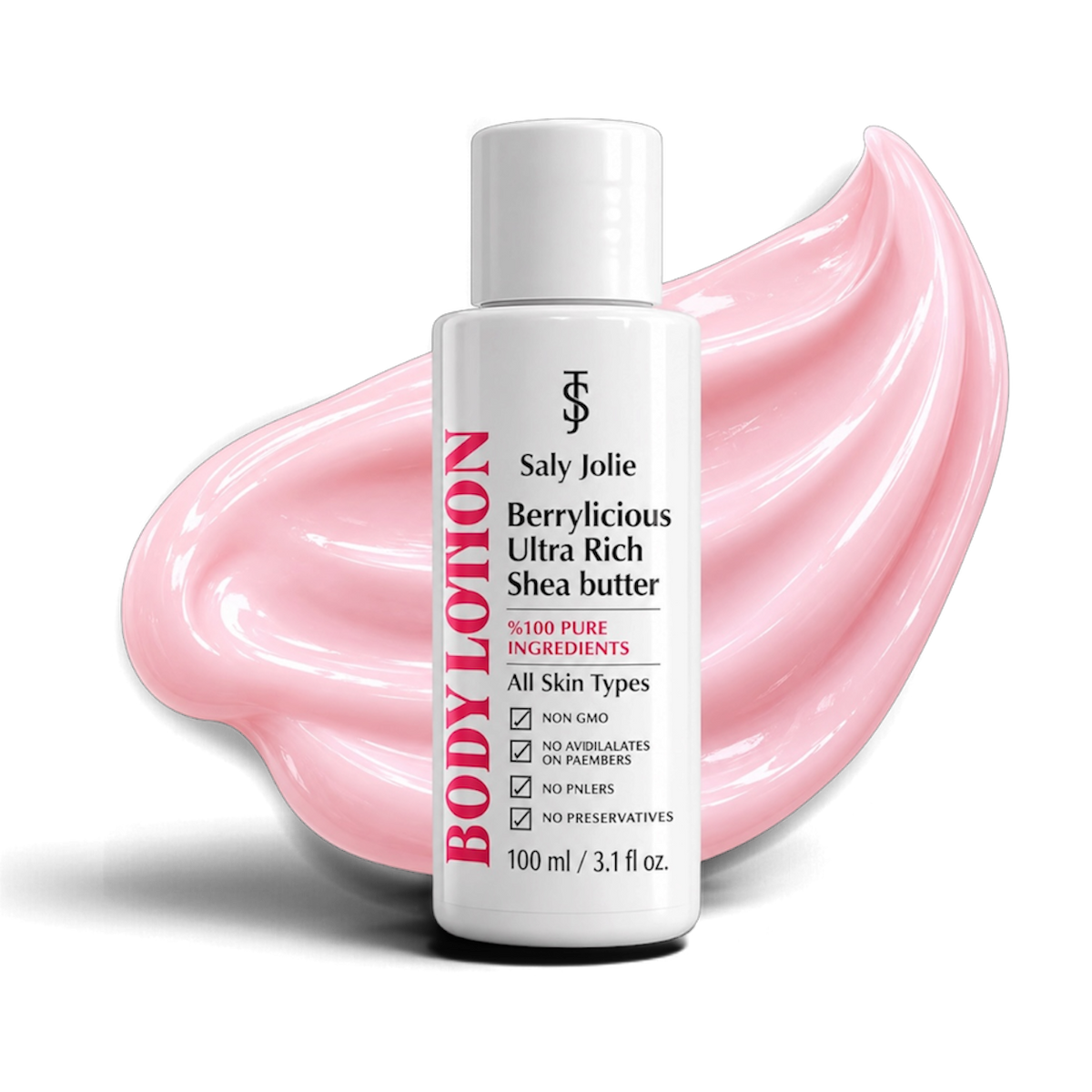 Berrylicious Ultra Rich Body Lotion with Shea Butter, 100ml