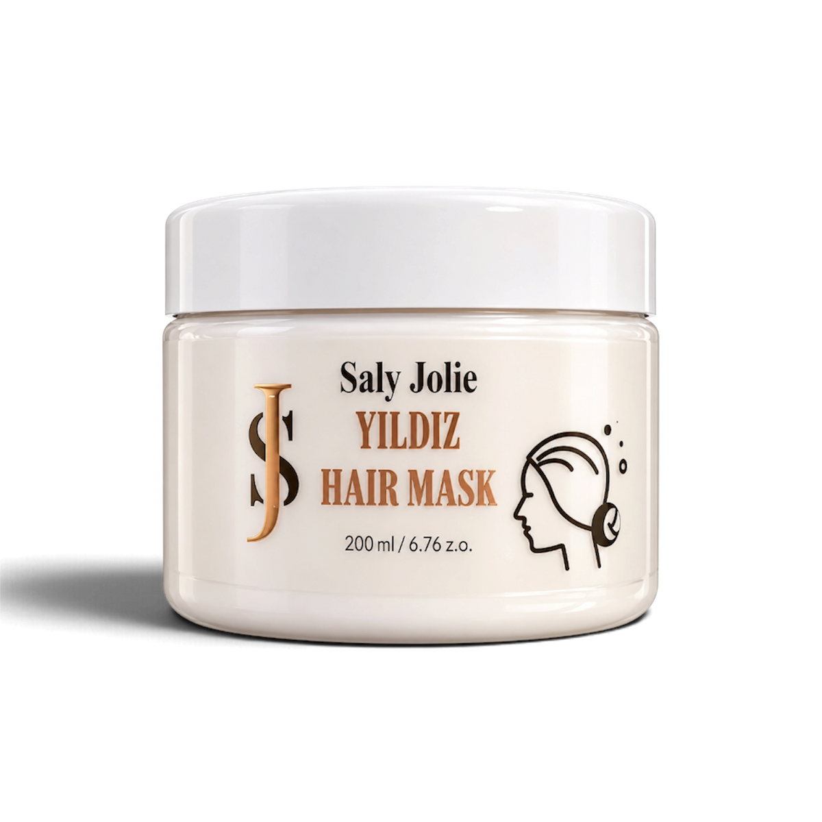 Yildiz Hair Mask Jamaican castor oil, 200ml