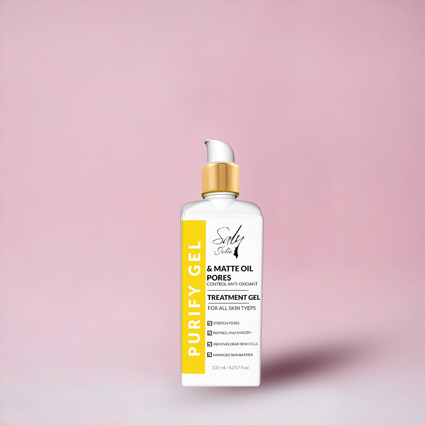 Matte Oil & pores Control Anti-Oxidant treatment set Gel Crème +serum for Oily Skin