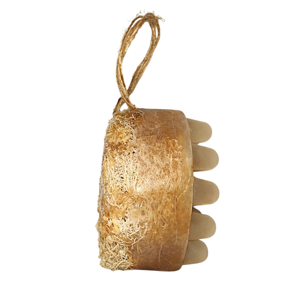 Honey Glow Exfoliating Soap with Natural Loofah