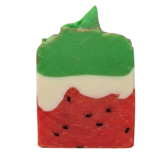 Watermelon handmade vegan soap
