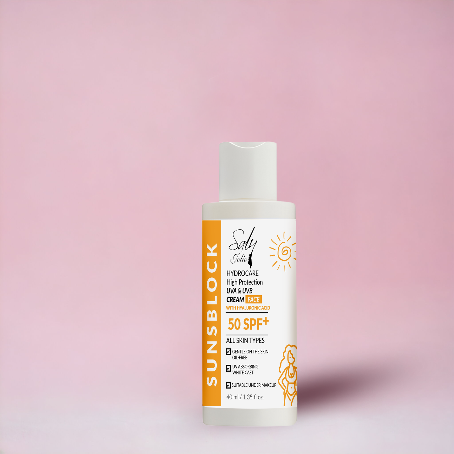 Face Sunblock 50SPF with Hyaluronic Acid