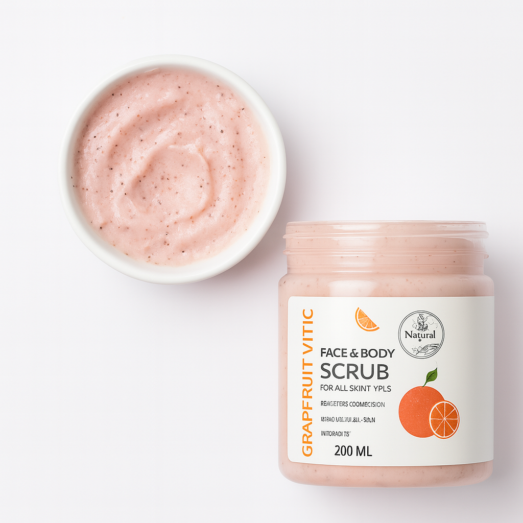 Crystal Grapefruit scrub, 200ml