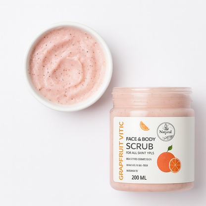 Crystal Grapefruit scrub, 200ml